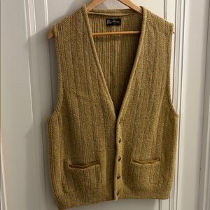 VINTAGE Puritan Beige Knit Vest